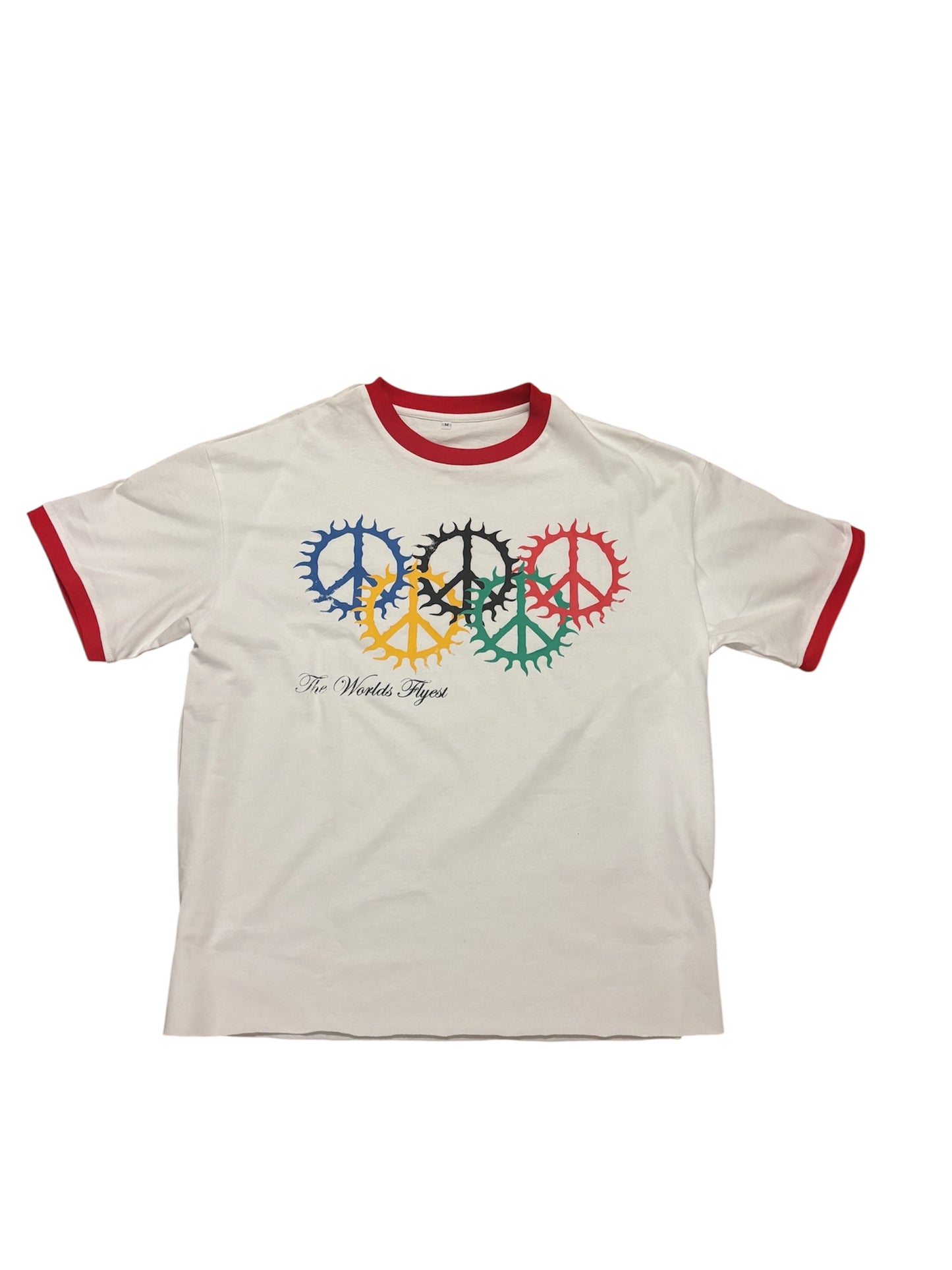 WHITE” KHAOZ OLYMPIC” TEE
