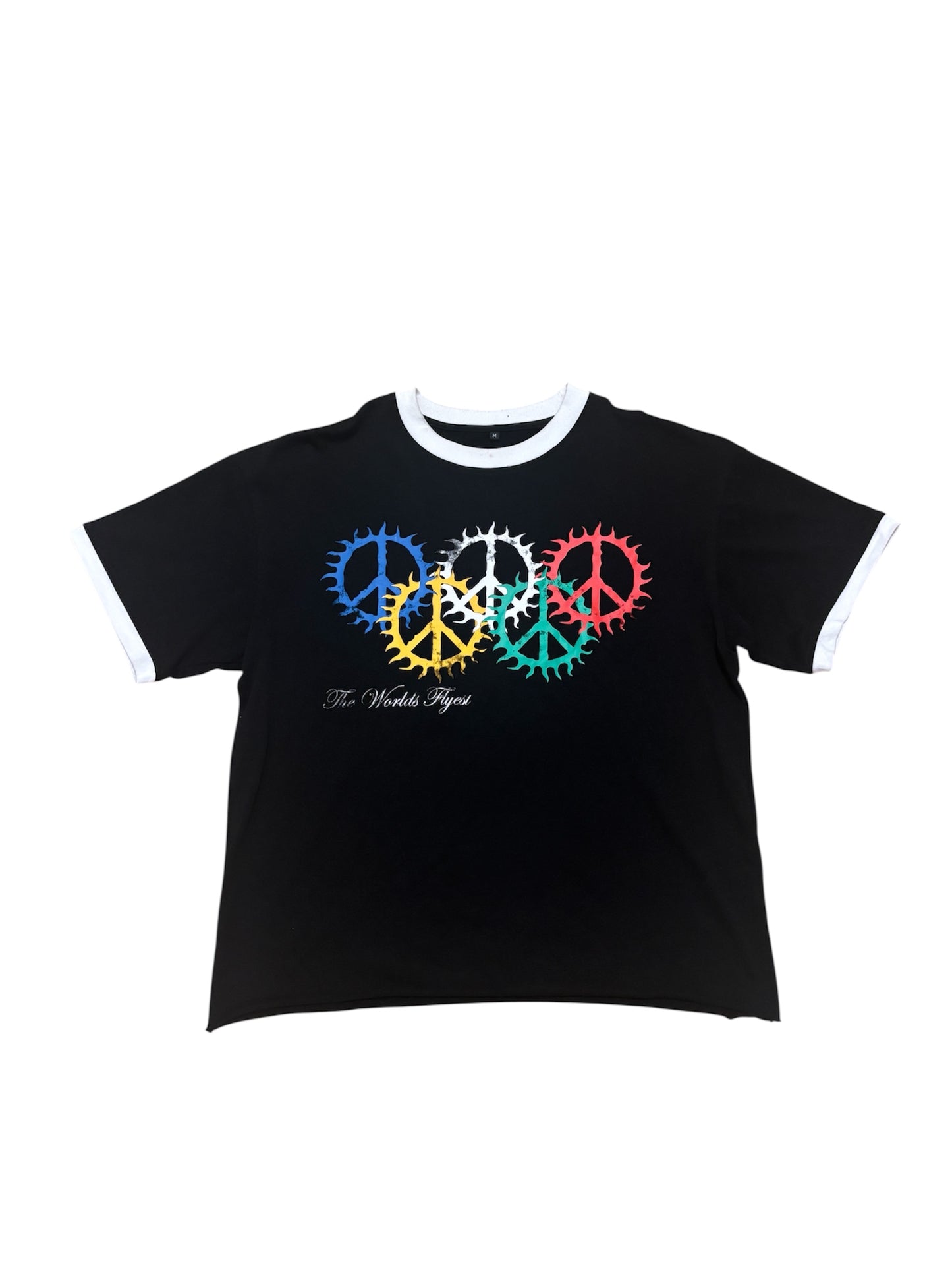BLACK “KHAOZ OLYMPIC” TEE
